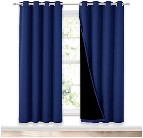 NICETOWN Full Shade Curtain Panels, Pair of Energy Smart & Noise Blocking Out by NICETOWN