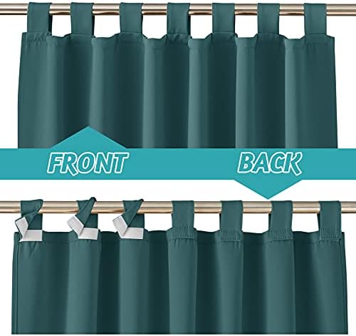 RYB HOME Gazebo Curtains Outdoor Waterproof - Image 3