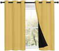 NICETOWN 100% Blackout Short Curtains by NICETOWN