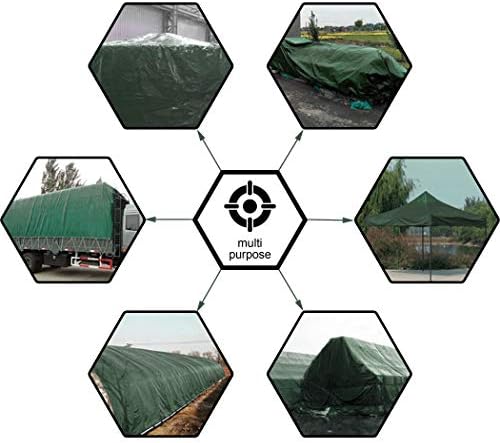 CARTMAN 12x40Ft Multipurpose Waterproof Poly Tarp Cover 8 Mil - Image 2