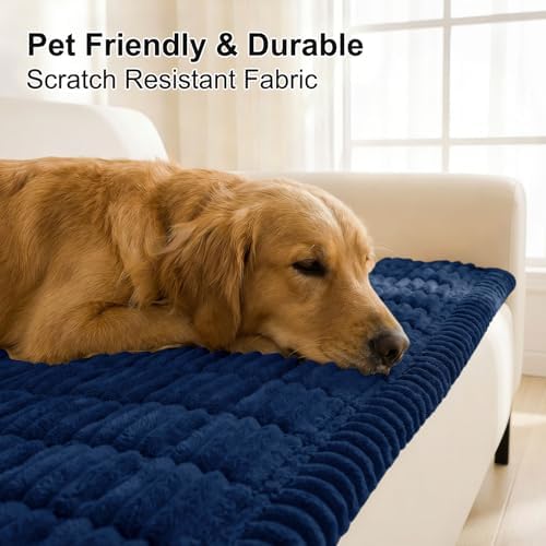 Smiry Couch Cover for Dogs, Non Slip Washable Sofa Protector for Pets - Image 4