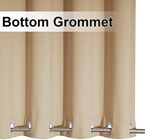NICETOWN 2 Panels Outdoor Curtains Extra Wide Waterproof & Windproof, Rustproof - Image 6