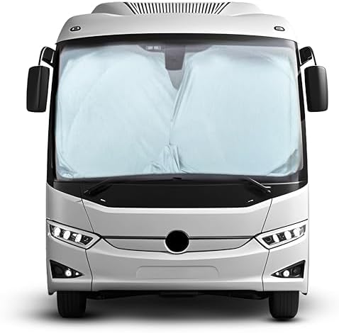 EcoNour RV Windshield Sun Shade, Foldable Cover by EcoNour
