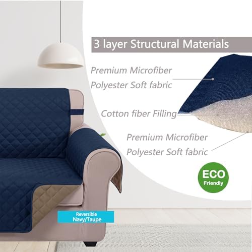 U-NICE HOME Reversible Recliner Chair Covers - Image 4