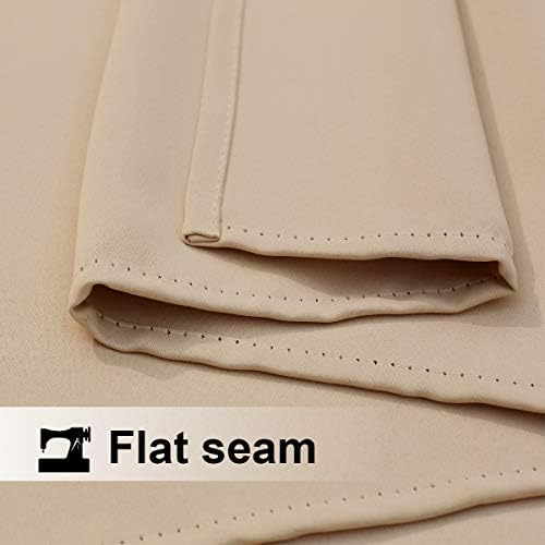 NICETOWN 2 Panels Patio Outdoor Curtains 95 inch Length, Thermal Insulated - Image 6