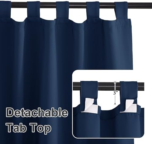 RYB HOME 2 Panels Outdoor Curtains - Image 4