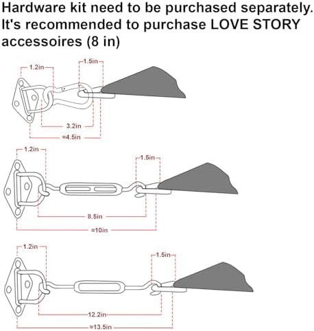 LOVE STORY Custom Size 15' x 19' Sun Shade Sail - Image 3