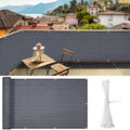 iCover 3x10ft Balcony Privacy Screen Fence, UV-Resistant Railing Fencing Cover by iCOVER