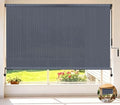 Outdoor Roller Shades for Patio, Cordless Porch Blinds Patio Shades 48"Wx72H by NOVINO