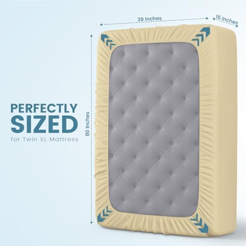Waterproof Twin XL Size Mattress Protector fits Upto 15" Deep Pocket - Image 4