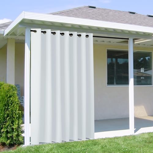 NICETOWN Outdoor Curtainch for Patio Waterproof 100 inch Wide, Thermal by NICETOWN
