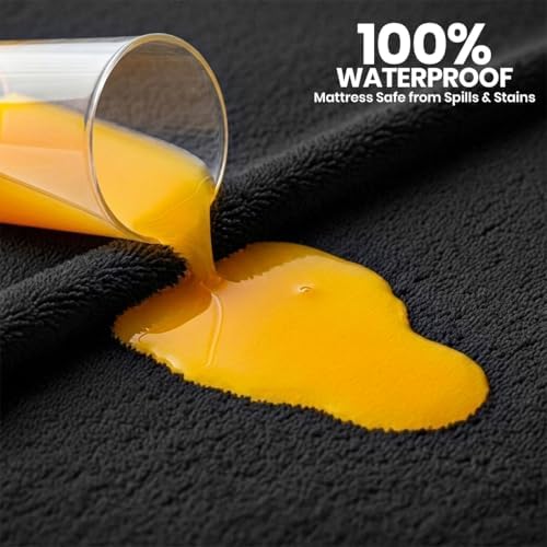 Waterproof Full Size Mattress Protector fits Upto 15" Deep Pocket - Image 3