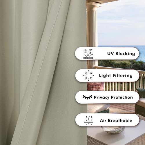 BONZER Waterproof Outdoor Curtains - Image 4