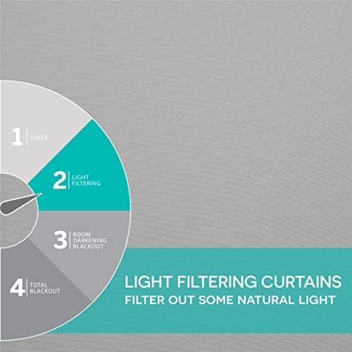 Exclusive Home Cabana Solid Indoor/Outdoor Light Filtering Hook-and-Loop Tab - Image 3