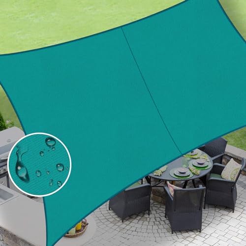 LOVE STORY 6.5' x 10' Waterproof Sun Shade Sail by LOVESTORY