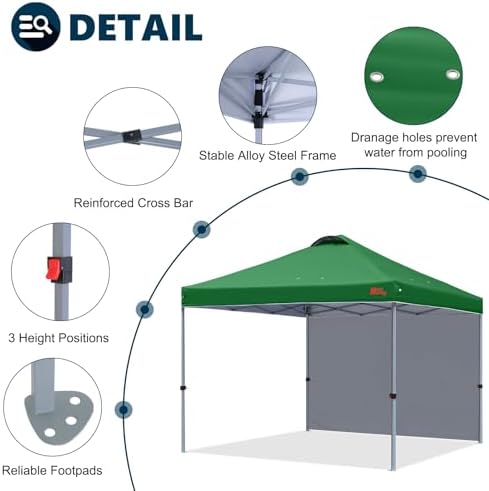 MASTERCANOPY 8x8 Durable Pop Up Canopy Tent - Image 6