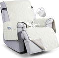 VANSOFY 100% Waterproof Recliner Chair Covers Washable, Off White by VANSOFYFURNITURECOVERS