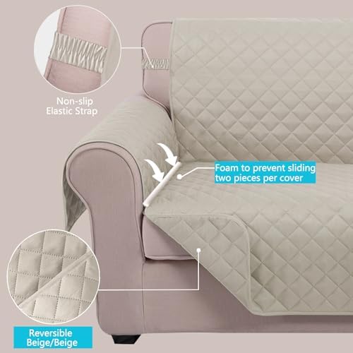 U-NICE HOME Loveseat Sofa Cover - Image 3