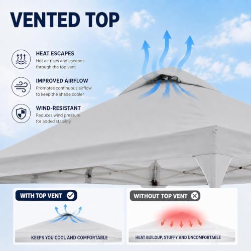 Yaheetech 10x10 Pop Up Canopy Tent - Image 5