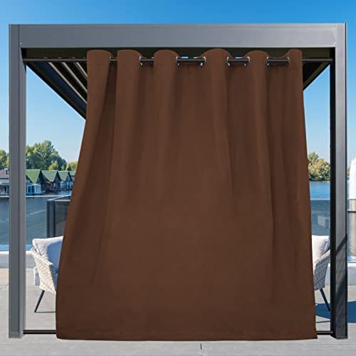 Easy-Going Outdoor Curtains for Patio 1 Panel, 110x84 inch - Image 3