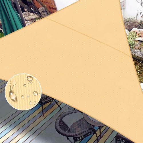 LOVE STORY Custom Size 8' x 12' x 14.4' Waterproof Sun Shade Sail by LOVESTORY