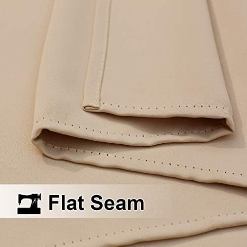 NICETOWN Outdoor Curtains for Patio W100 x L108 inch 2 Pieces, Sun Blocking - Image 5
