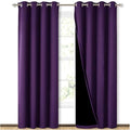 NICETOWN Royal Purple Blackout Curtains by NICETOWN