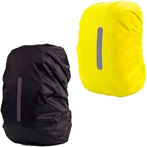 2 Pack Waterproof Rain Cover for Backpack, Backpack Rain Cover by MOPHOEXII