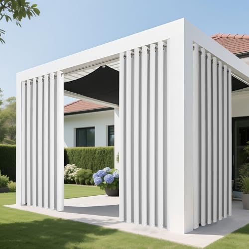 Joydeco Blackout Patio Sliding Door Curtains, Privacy Room Divider Curtains - Image 4