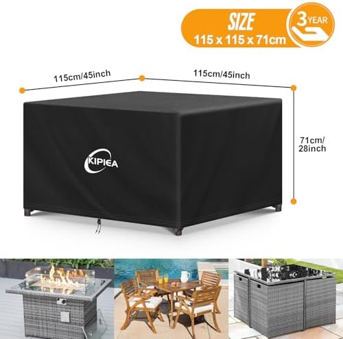 Kipiea Outdoor Furniture Covers Waterproof, 420D Heavy-Duty Patio Furniture Set - Image 2