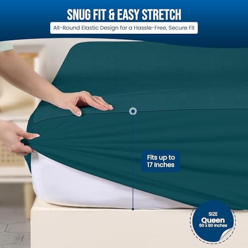 Utopia Bedding Waterproof Mattress Protector Queen Size, Premium Terry Mattress - Image 3