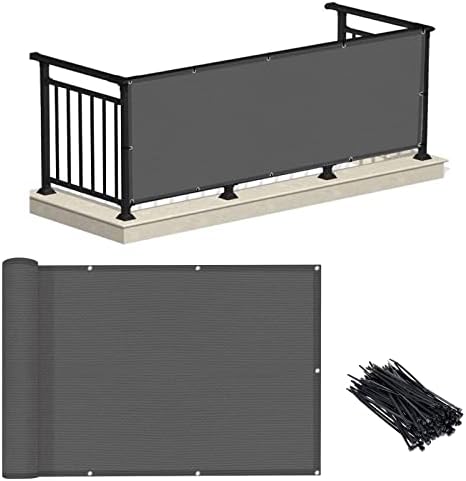LOVE STORY 3' x 12' Balcony Privacy Screen Cover by LOVESTORY