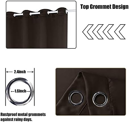 BONZER Waterproof Indoor/Outdoor Curtains - Image 4