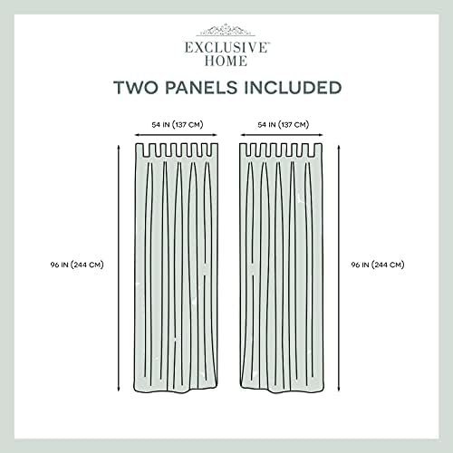 Exclusive Home Cabana Solid Indoor/Outdoor Light Filtering Hook-and-Loop Tab - Image 6