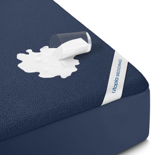 Waterproof King Size Mattress Protector fits Upto 17" Deep Pocket by UTOPIABEDDING