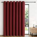 Joydeco Blackout Patio Sliding Door Curtains, Privacy Room Divider Curtains by JOYDECO