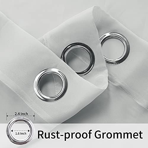 BONZER Waterproof Sheer Outdoor Curtains - Image 3