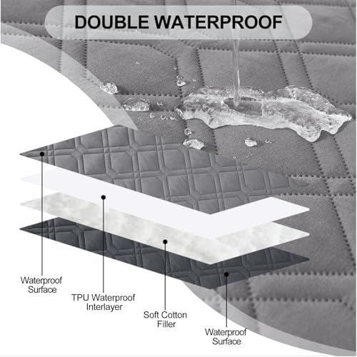 Smiry Reversible Waterproof Pet Couch Covers - Image 2