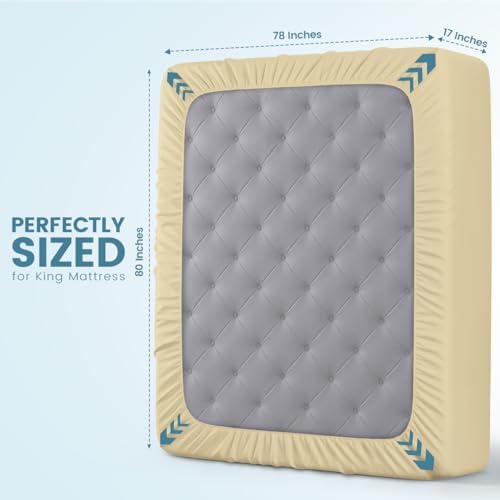 Waterproof King Size Mattress Protector fits Upto 17" Deep Pocket - Image 4
