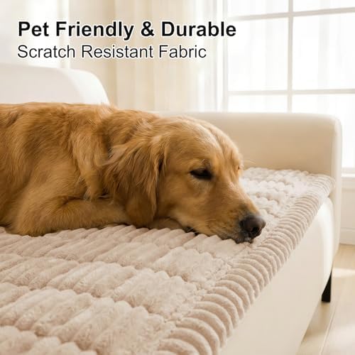 Smiry Couch Cover for Dogs, Non Slip Washable Sofa Protector for Pets - Image 3