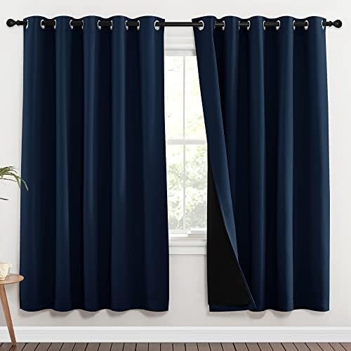 NICETOWN Full Shade Curtain Panels, Pair of Energy Smart & Noise Blocking Out - Image 2
