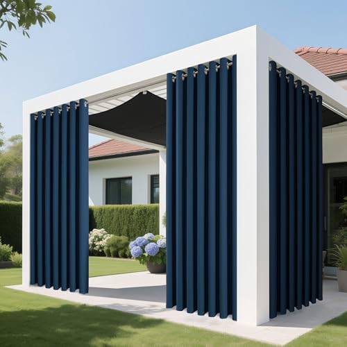 Joydeco Blackout Patio Sliding Door Curtains, Privacy Room Divider Curtains - Image 4