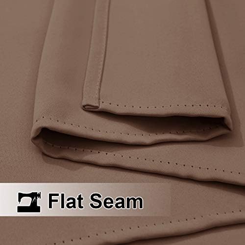 NICETOWN Weighted Patio Waterproof Outdoor Curtain, Thermal Insulated Stainless - Image 6