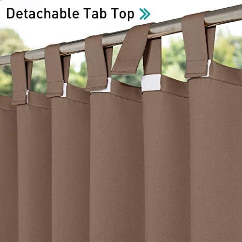 NICETOWN Privacy Outdoor Curtain Weighted - Image 3