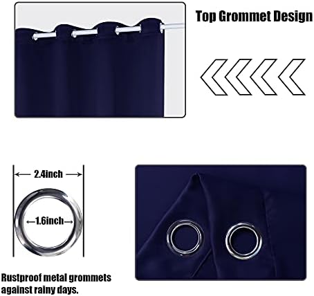 BONZER Waterproof Outdoor Blackout Curtains - Image 5