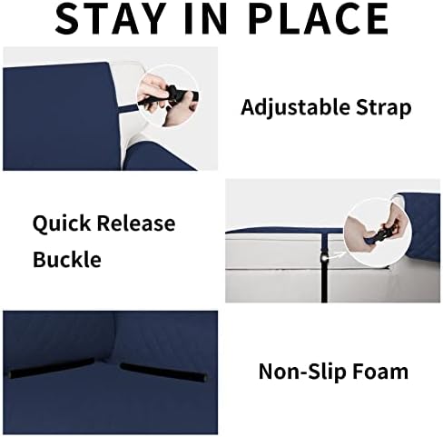 Easy-Going Reversible Couch Cover, Chaise Lounge - Image 3