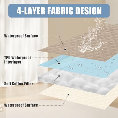 Smiry Waterproof Reversible Pet Couch Covers - Image 3