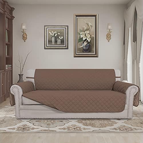 Easy-Going Reversible Couch Cover, 3 Cushion Sofa - Image 2