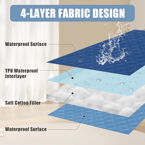 Smiry Waterproof Reversible Pet Couch Covers - Image 3