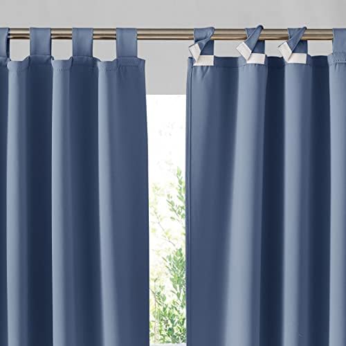 RYB HOME Outdoor Patio Curtains 2 Panels by RYBHOME